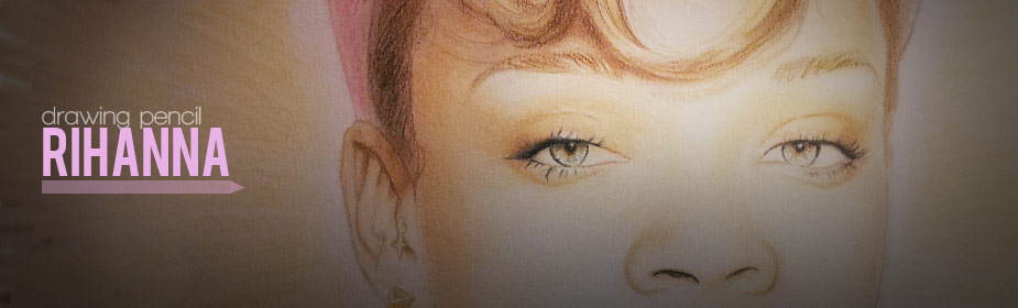 rihanna drawing pencil